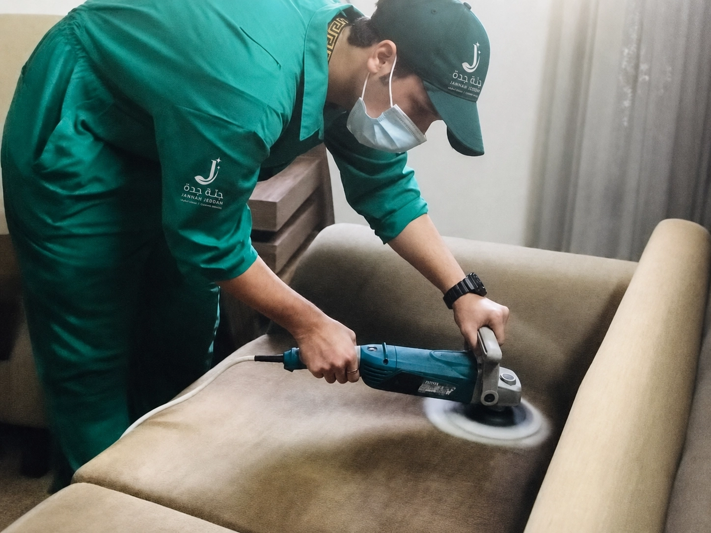 خدماتنا 7 sofa cleaning jeddah