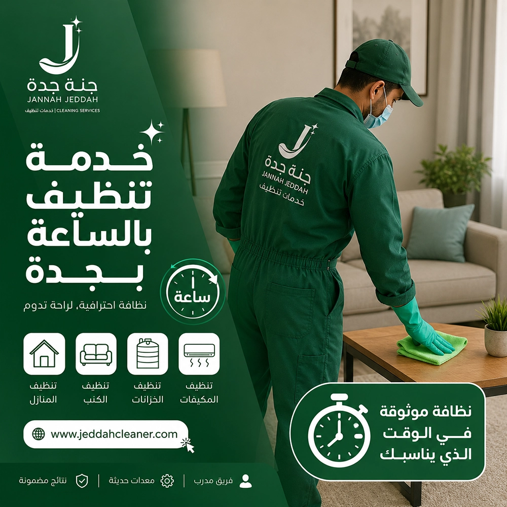 شركة تنظيف بالساعة بجدة 7 شركة تنظيف بالساعة بجدة